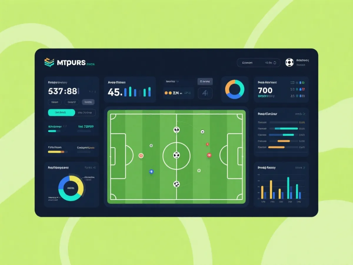 世界杯数据追踪界面示意图